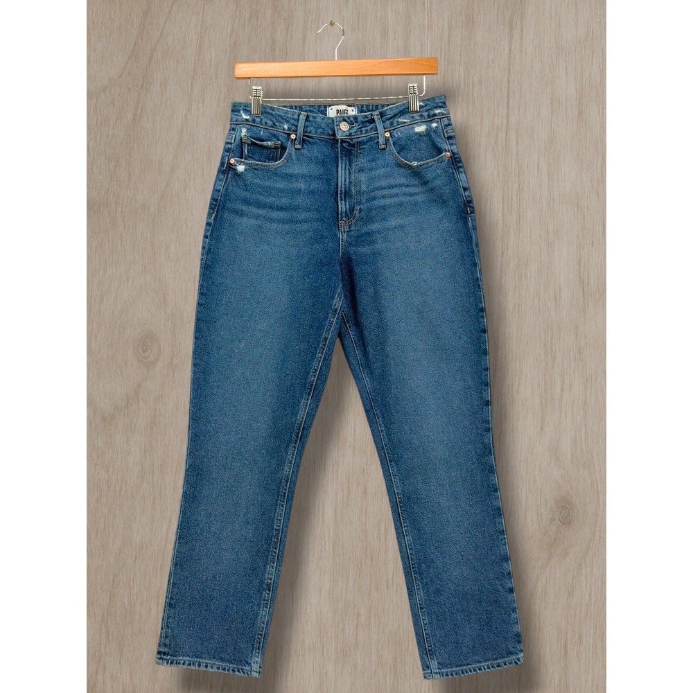 Paige Brigitte High Rise Distressed Boyfriend Jeans Size 29